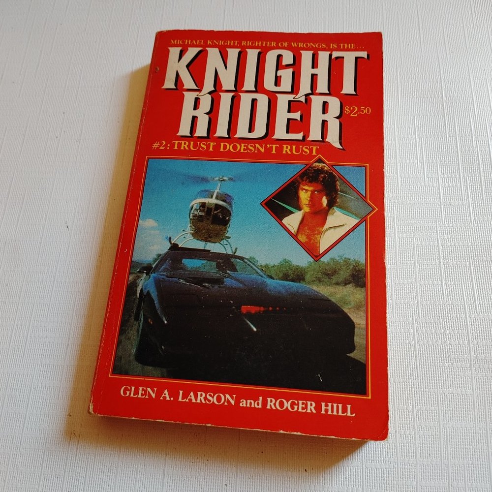 Vintage Knight Rider Trust Doesn't Rust Novel